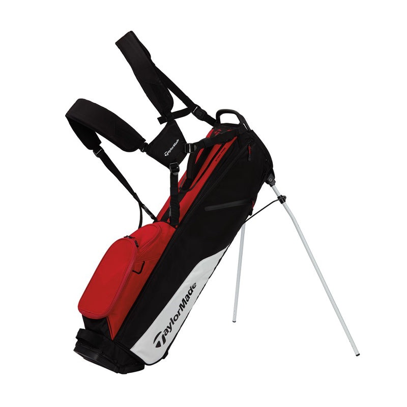 TAYLORMADE 9 Flextech Lite Stand Bag (Black/Red)