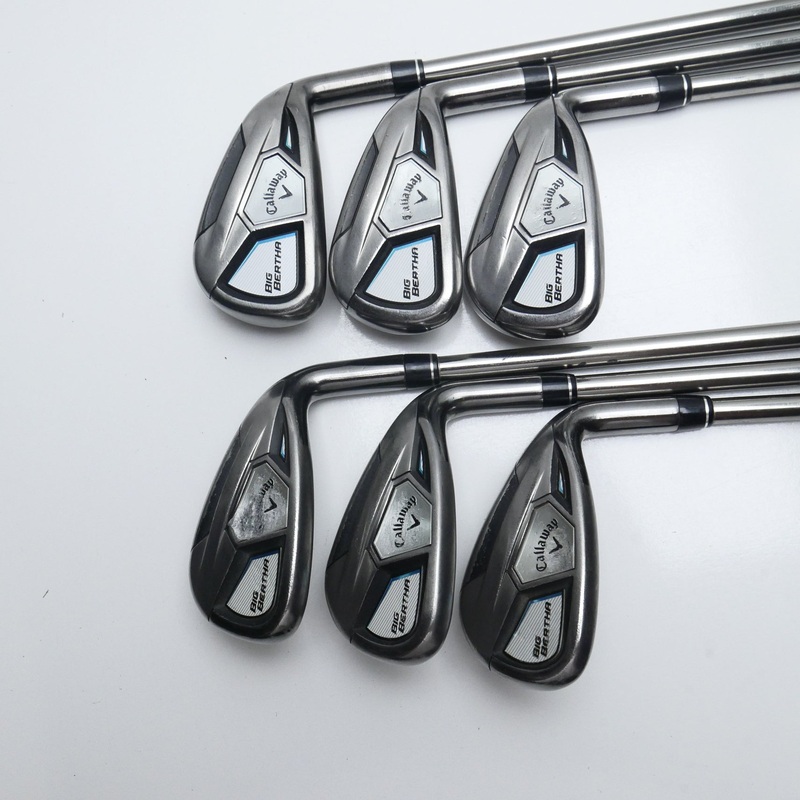 Used Callaway 2015 Big Bertha Iron Set / 6 – SW / Ladies Flex – NO 9 IRON