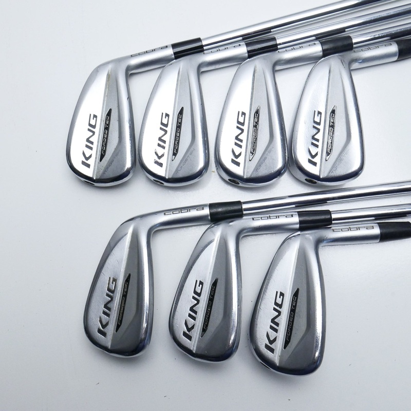 Used Cobra King Forged Tec 2019 Iron Set / 4 – PW / Stiff Flex