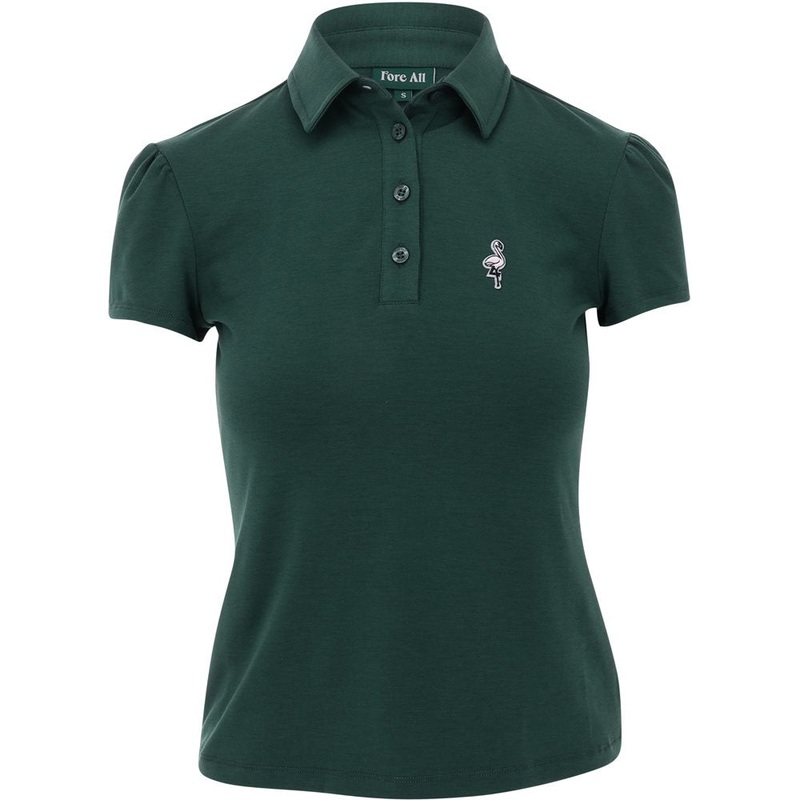 Women’s Flirty Polo|Green|X-Small|Small|Medium|Large|X-Large|XX-Large
