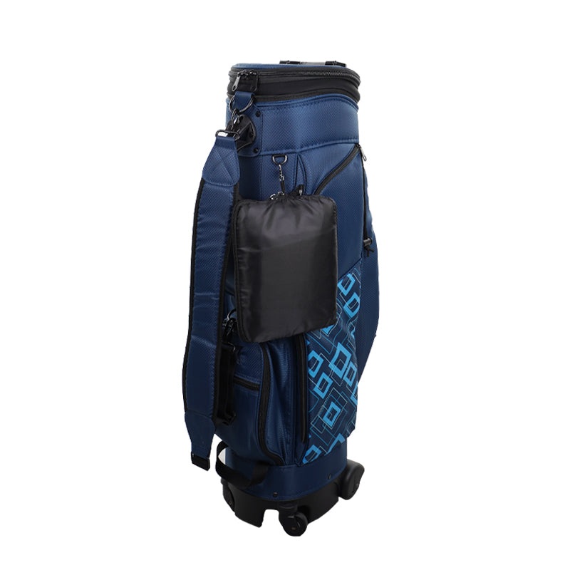 CUTTER & BUCK Full 4 Wheels Golf Bag (Blue)