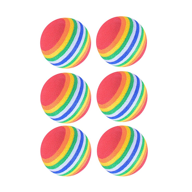 GENERAL ITEM Paragon Multi-Color Foam Ball – 6Pcs/Pack (Red)
