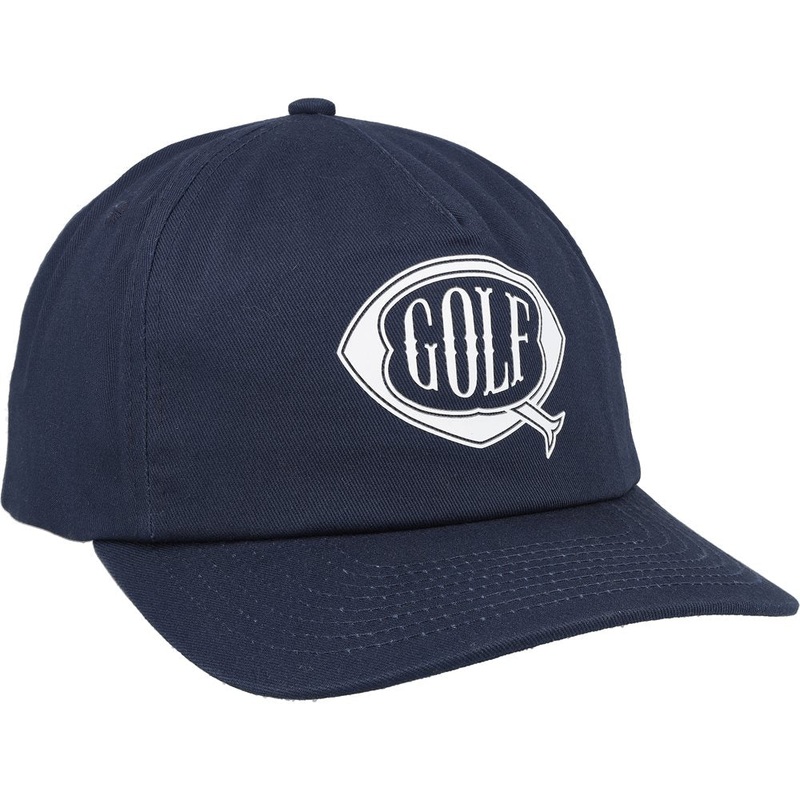 Q Ball 5 Panel Hat|Navy|One Size Fits Most