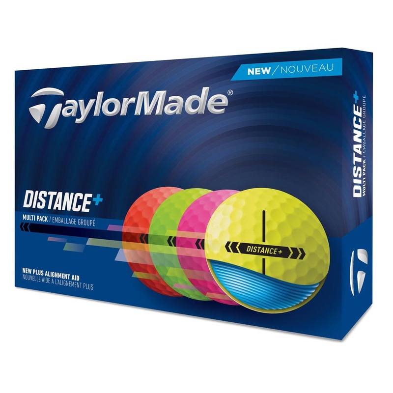 TaylorMade TM25 Distance+ Multi Golf Balls – Dozen