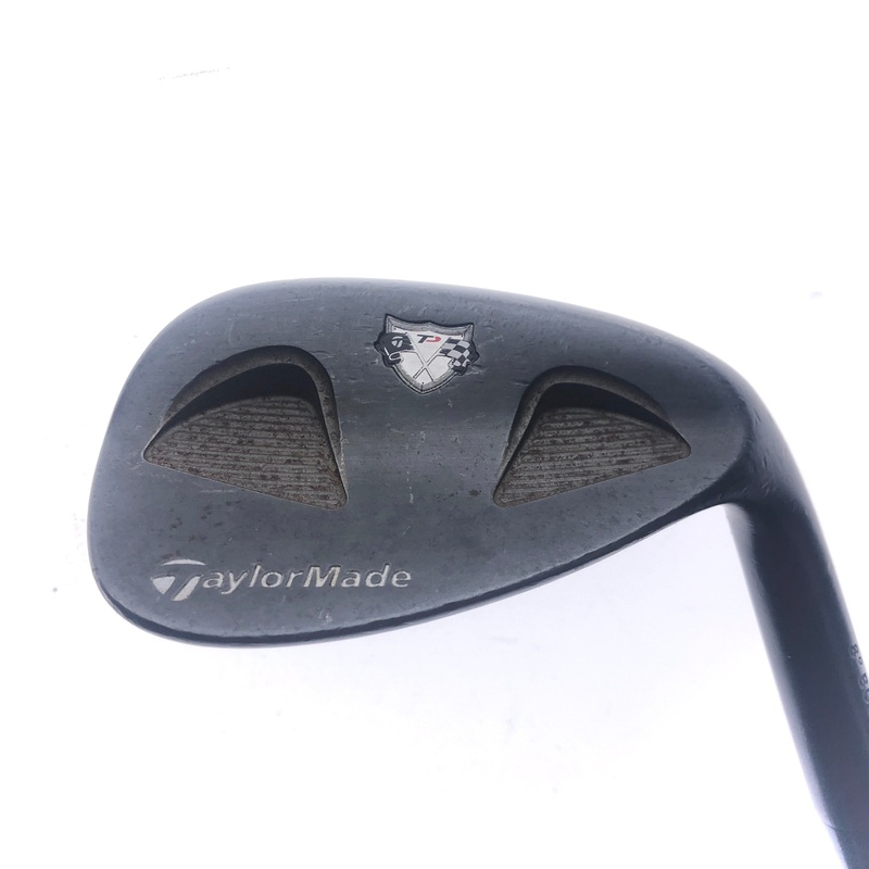 Used TaylorMade Rac TP Z Groove Black Gap Wedge / 52.0 Degrees / Wedge Flex