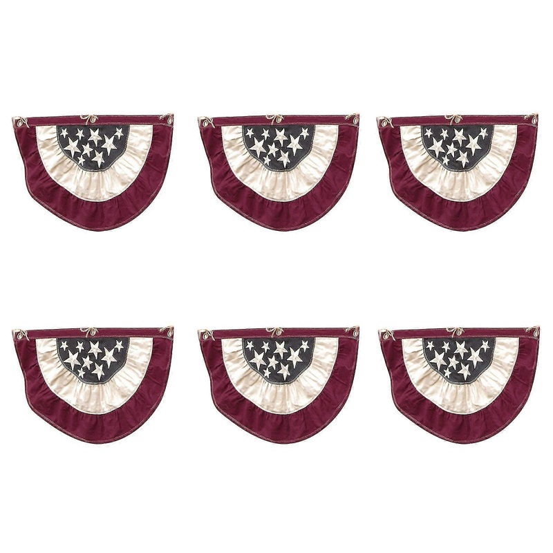 American Pleated Fan Flag Usa American Bunting Decorationpatriotic Flag