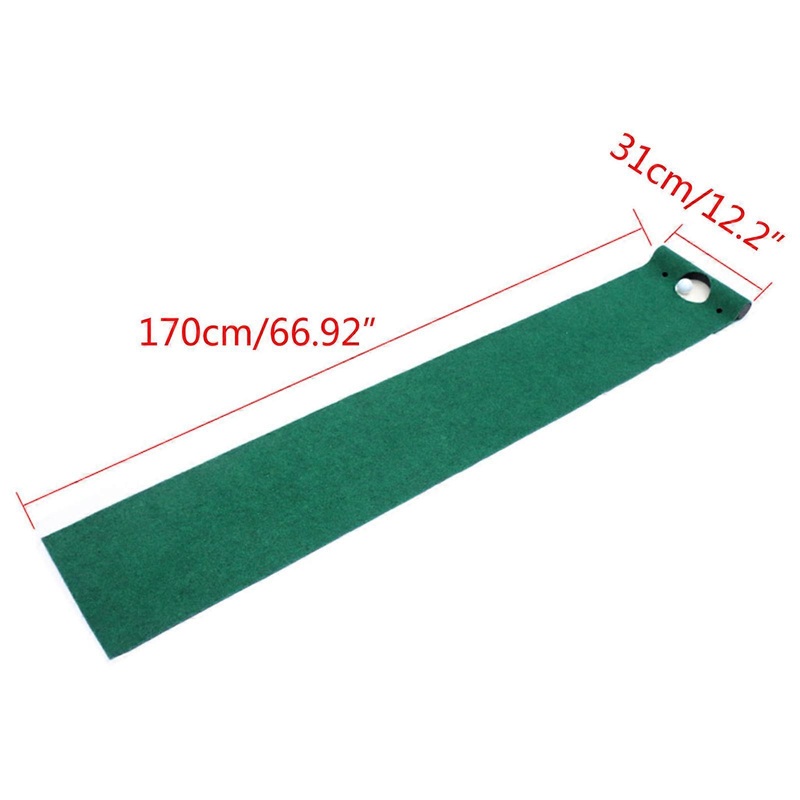 Foldable Portable Golf Putting Practice Blanket Train Tool Set Indoor Sports and Entertainment Green Putting Auxiliary