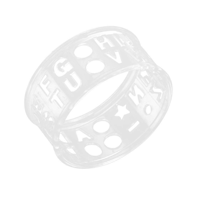 Letter Transparent Golf Ball Liner Marker Template Drawing Alignment Tools
