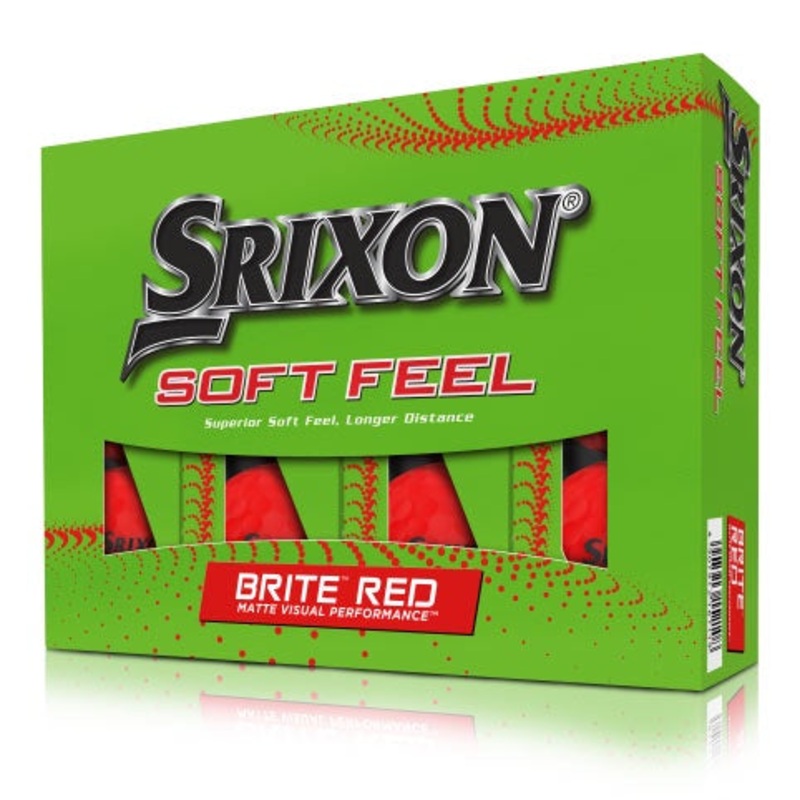 Srixon Soft Feel Brite V13 Golf Balls – Dozen