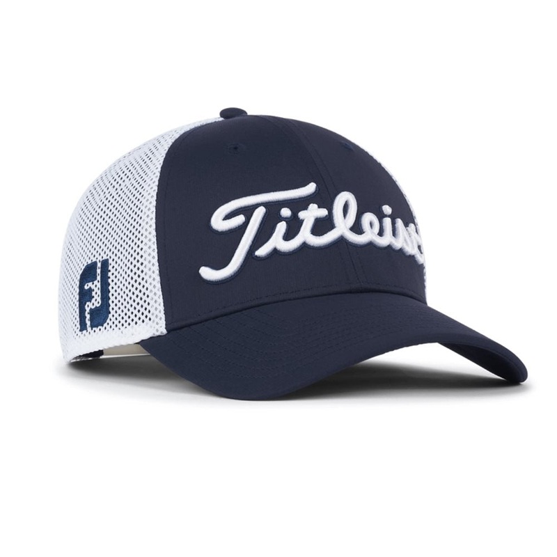 Tour Performance Mesh Hat|Navy/White|One Size Fits Most