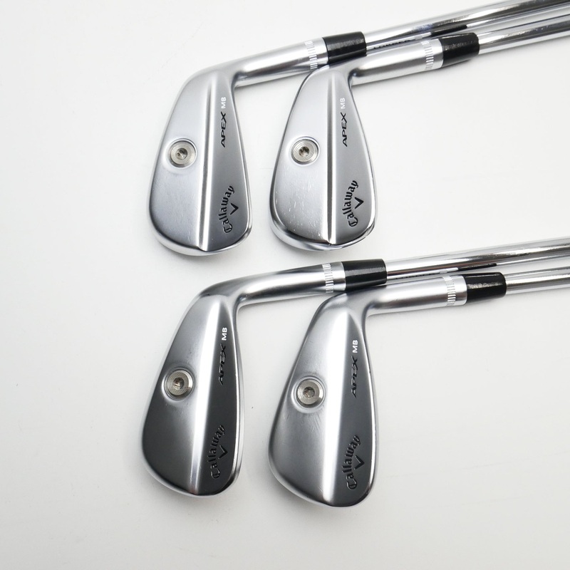 Used Callaway Apex MB 21 Iron Set / 7 – PW / Stiff Flex