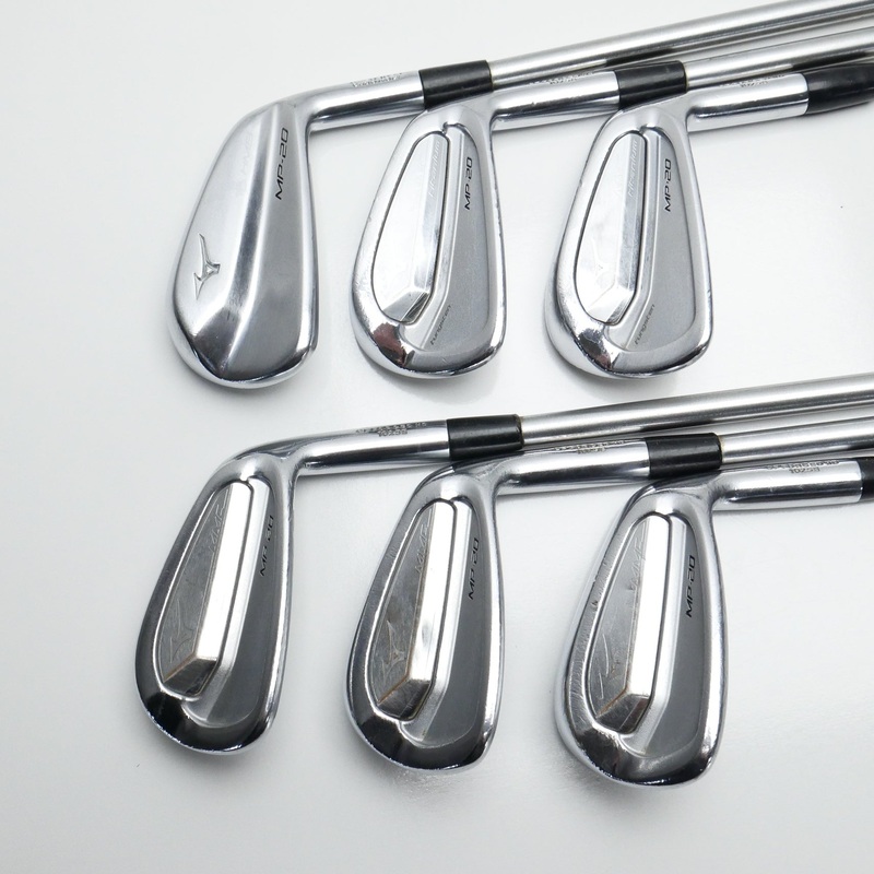 Used Mizuno MP-20 HMB & MP-20 MMC Combo Iron Set / 5 – PW / Stiff Flex