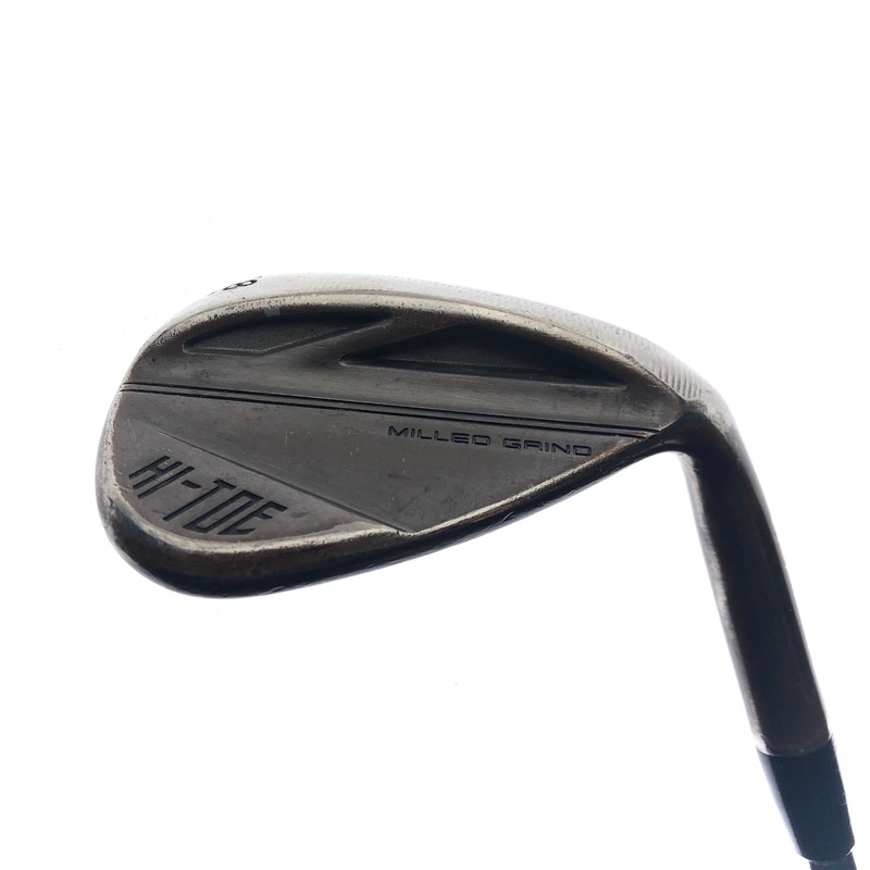 Used TaylorMade Milled Grind Hi-Toe 3 RAW Lob Wedge / 58 Degrees / Regular Flex