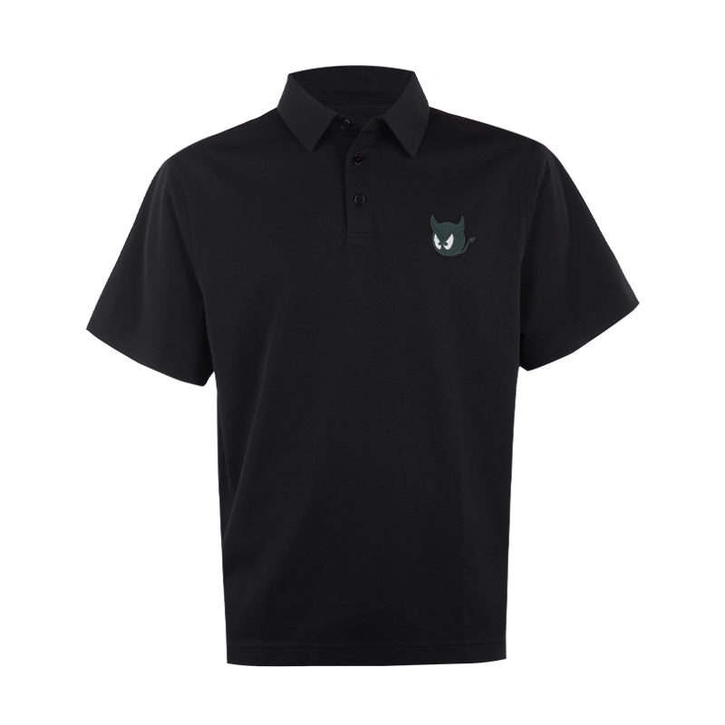 WAAC Korea The Original Loose Fit Men’s Polo (Black)