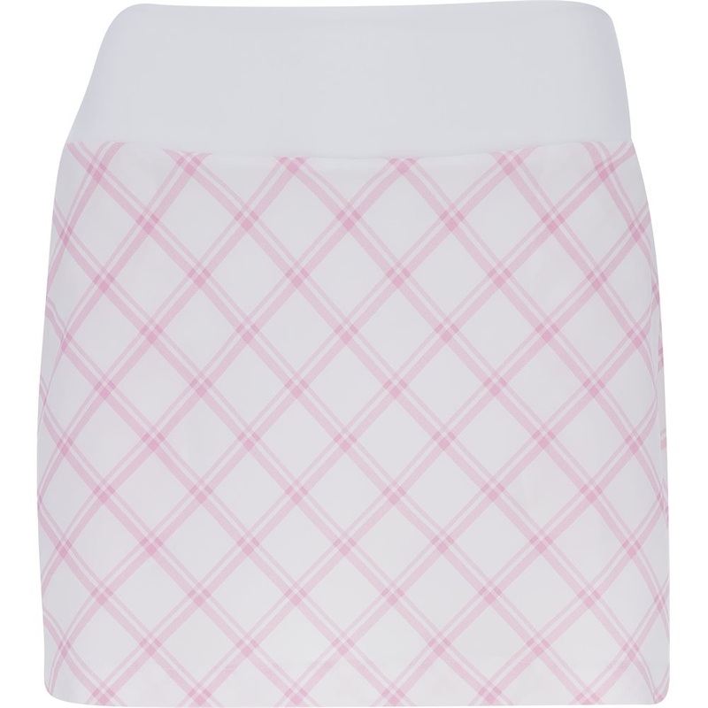 Women’s Blake Plaid Skirt|White Glow/Pink Icing|Ocean Tropic/Blue Skies|Large|X-Large|X-Small|Small