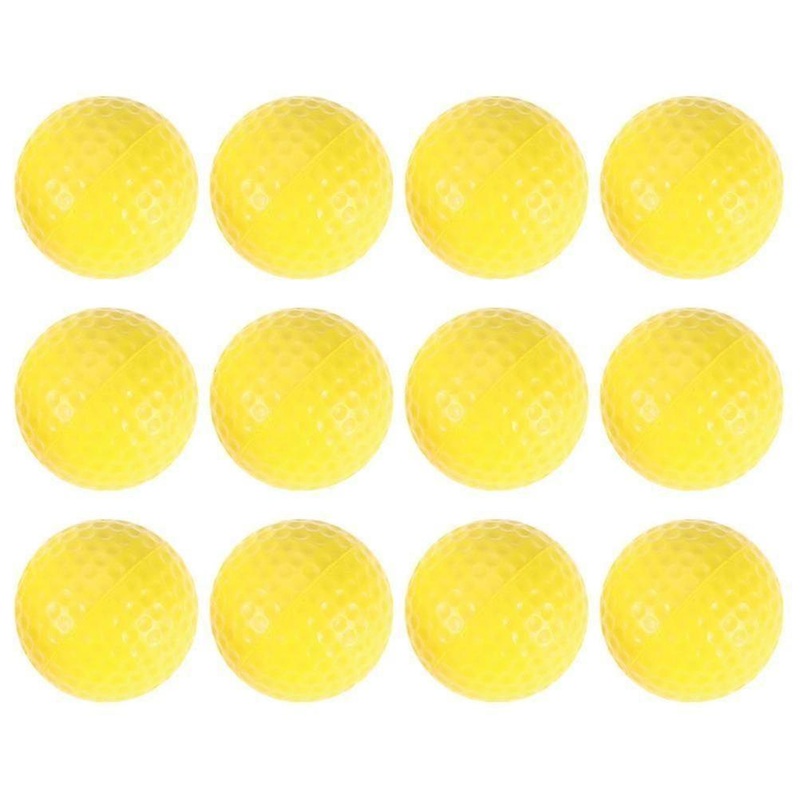 2025 12 Pcs Interior Accessories Practice Golfing Balls Golfing Balls Swing Practice Range Balls