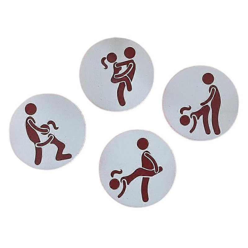 4pcs Funny Golf Marker Wooden Golf Marker Gift for Husband Boyfriend