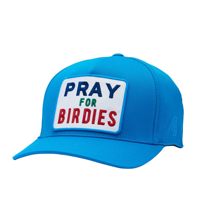 GFORE Pray For Birdies Men’s Cap (Ibiza Blue)