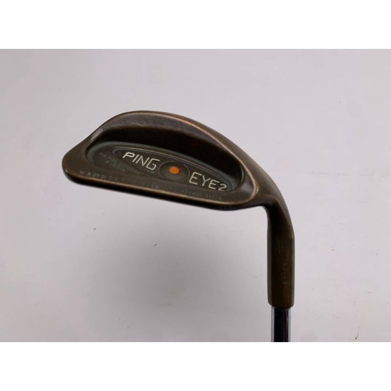 Ping Eye 2 Beryllium Copper Sand Wedge SW Orange Dot 2* Flat Karsten Mens RH