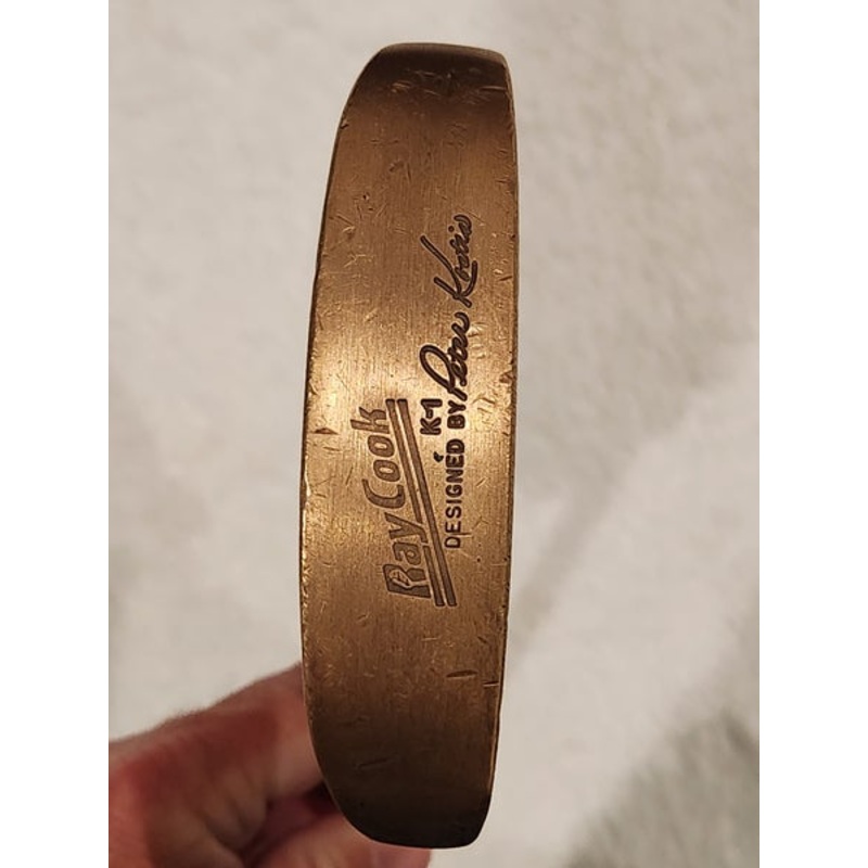 Ray Cook Designed by Peter Kostis K-1 Putter RH; Steel Shaft