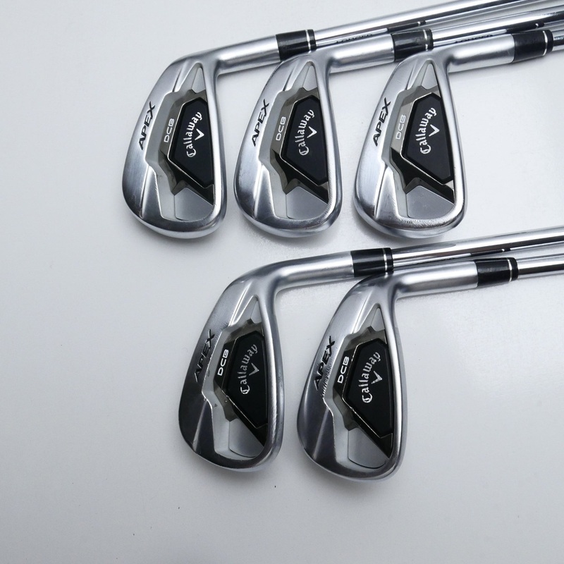 Used Callaway Apex DCB 21 Iron Set / 5 – 9 IRON / Stiff Flex