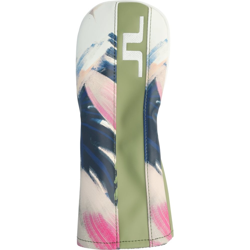 Fairway Printed Headcover|Calypso Oil Green|Geo JL Navy