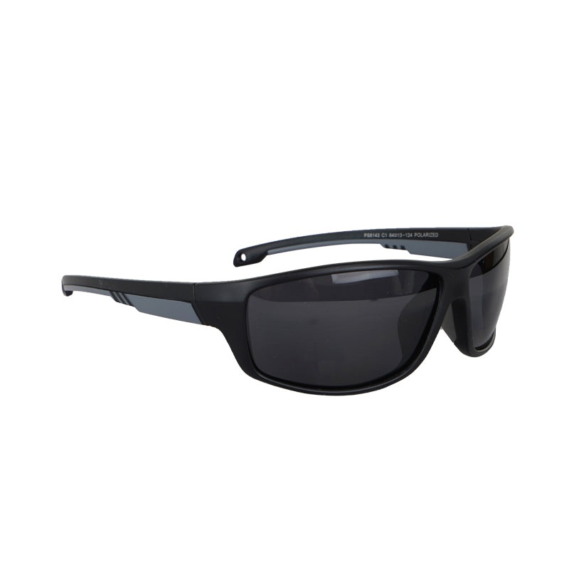 NICKENT PS8143 Matte Black Polarized Sunglasses