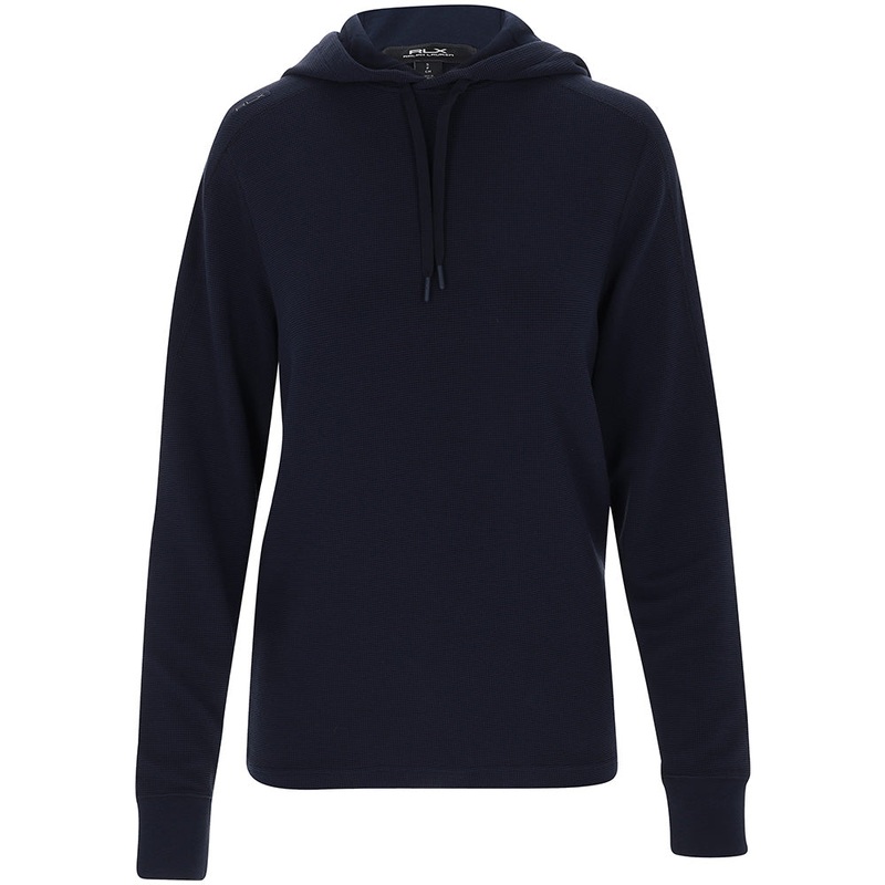 Performance Waffle-Knit Hoodie