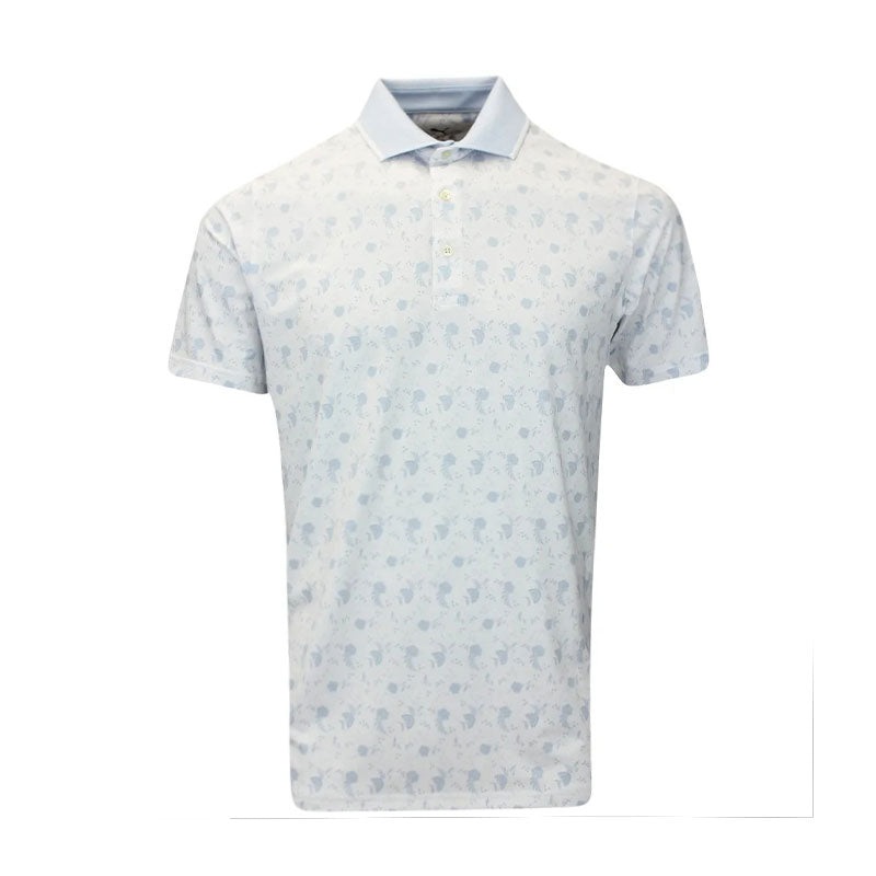 PUMA MATTR Ornamental Junior Polo (White)