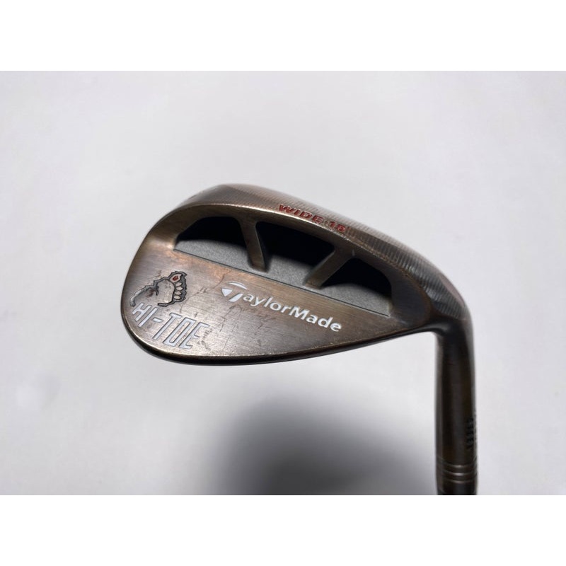 TaylorMade HI-TOE RAW Big Foot Lob Wedge LW 60* 15 KBS Hi-Rev 2.0 115g Mens RH