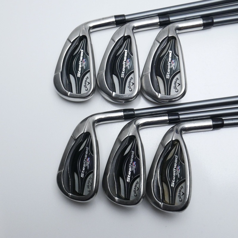 Used Callaway Steelhead XR Iron Set / 5 – PW / Regular Flex