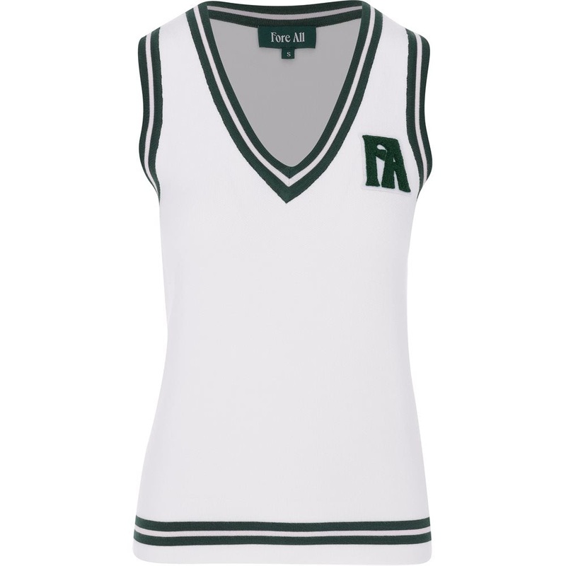 Women’s Jen Sweater Vest – FA Logo