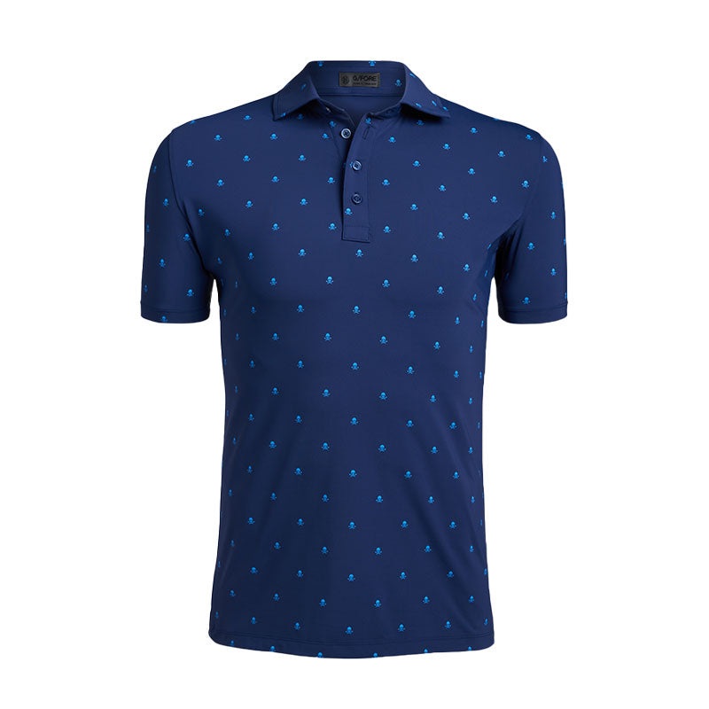 GFORE Mini Skull Men’s Polo (Blueprint)