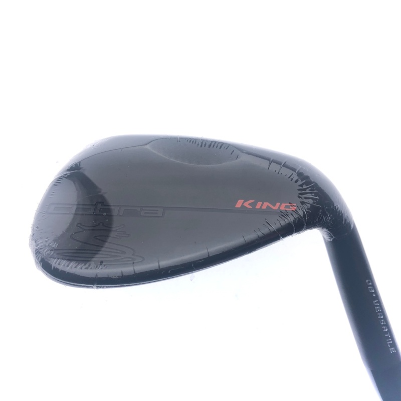 NEW Cobra KING Black Lob Wedge / 60.0 Degrees / Stiff Flex