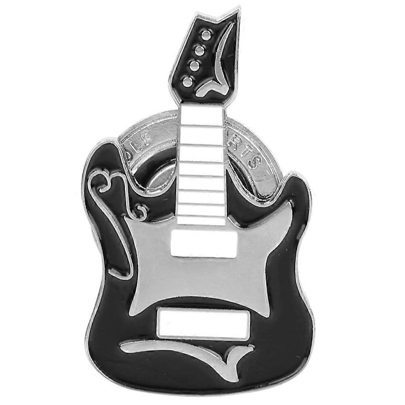 Professional Alloy Magnetic Golf Cap Hat Visor Clip Ball Aiming Marker Electronic Guitar Design