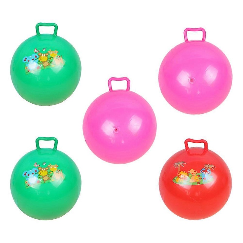 Safe Inflatable Sports Balls Balls Children Impact-Resistant 25CM 5Pcs