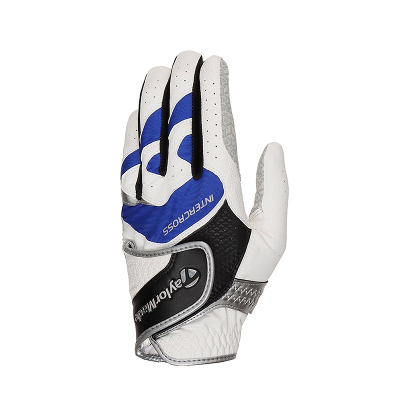 TAYLORMADE Intercross 6.0 All-Weather Men’s Glove (White/Blue)