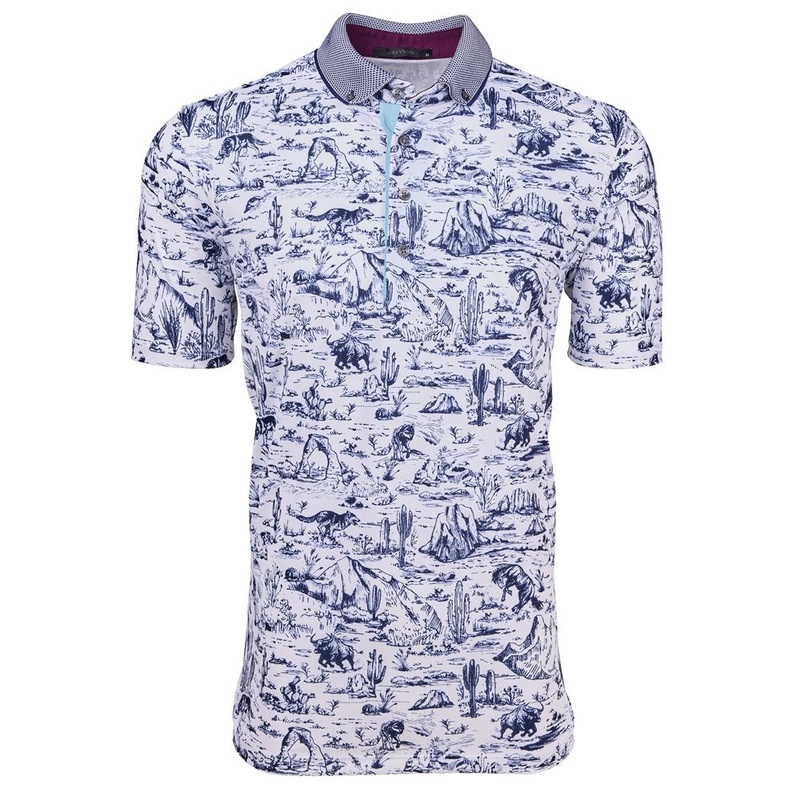 Utah Toile Polo|Arctic|Small|Medium|Large|X-Large|XX-Large