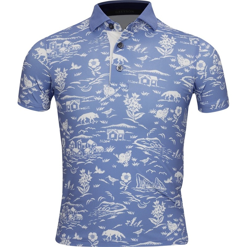 Youth Hidden Village Polo|Cloud|Small|Medium|Large|X-Large