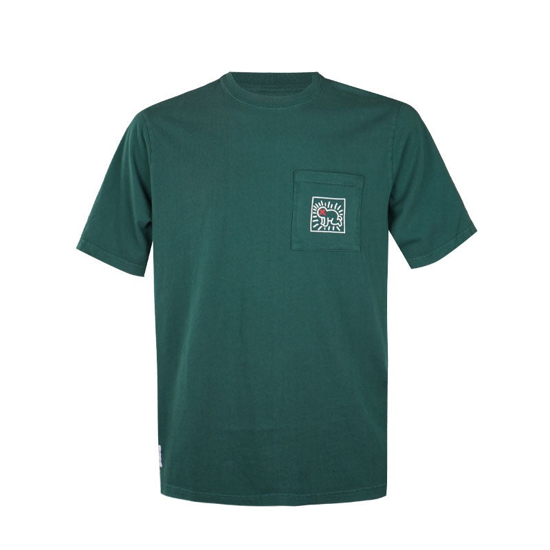 MALBON GOLF x Keith Haring Pocket Men’s T-Shirt (Green)