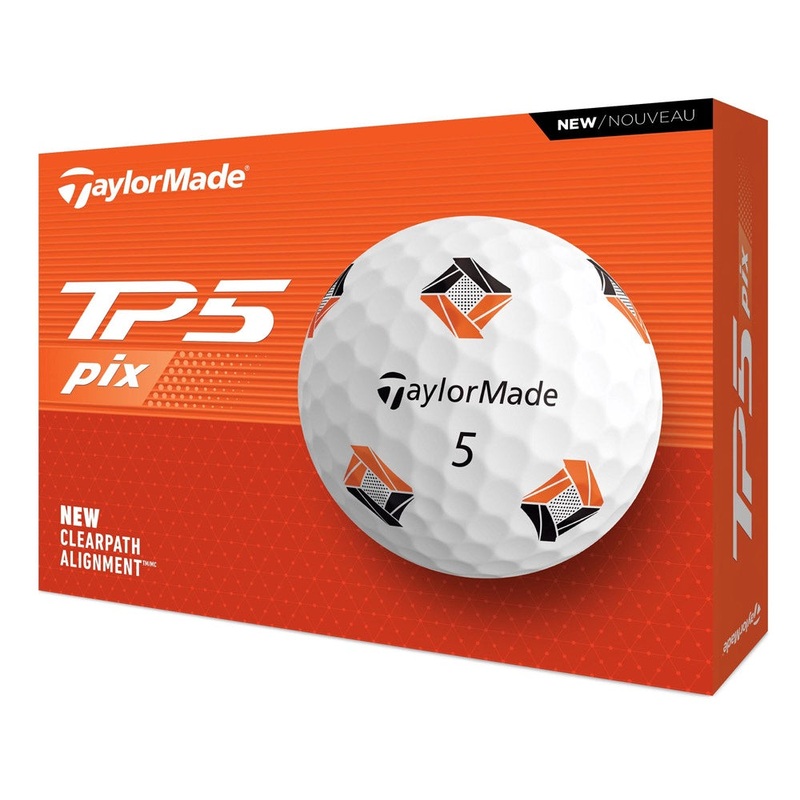 TaylorMade TM24 TP5 Pix 3.0 Golf Balls – Dozen