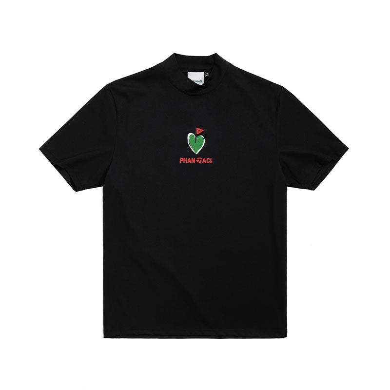 TAYLORMADE x PHANTACi Men’s Mock Shirt (Black)