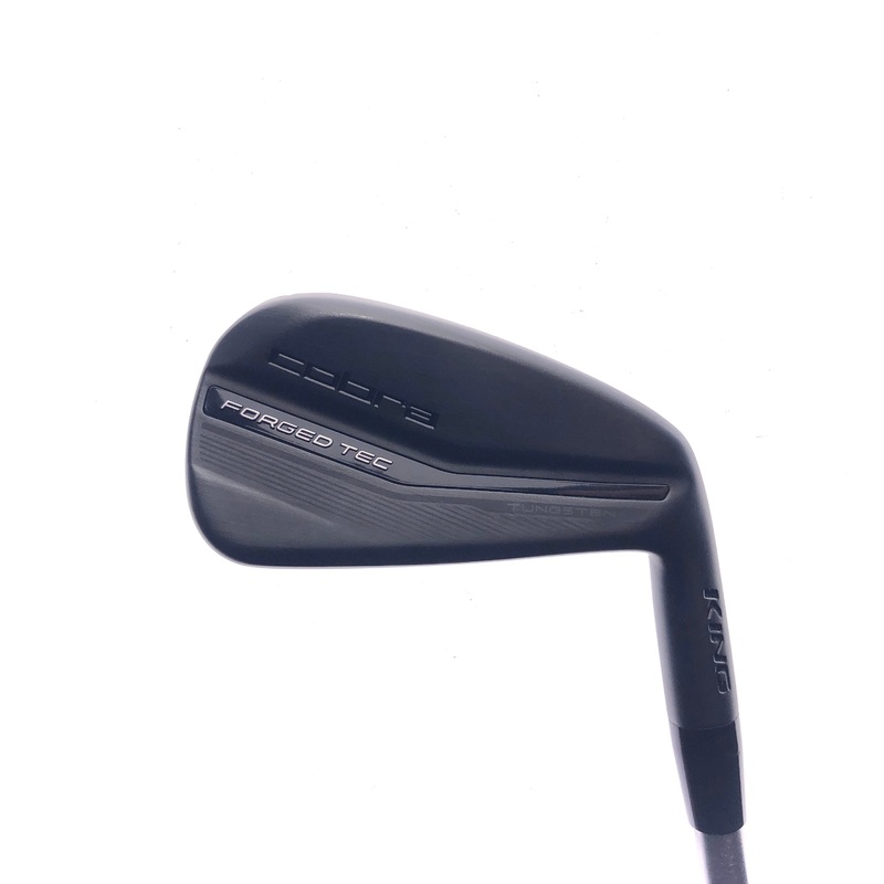 Used Cobra Forged Tec Black 2022 4 Iron / 21.0 Degrees / Stiff Flex