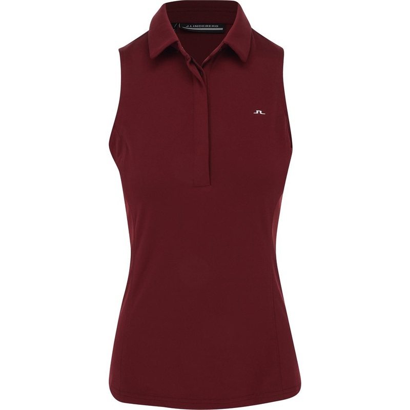 Women’s Dena Sleeveless Polo|Cabernet|New White|New Navy|New Black|Club Blue|Lavender|Moonbeam|X-Small|Small|Medium|Large|X-Large