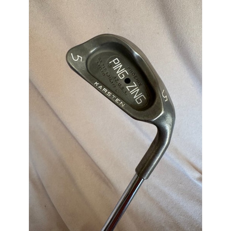 Men’s 5 Iron Ping ZING Right Handed Regular Flex Steel Shaft (Used)