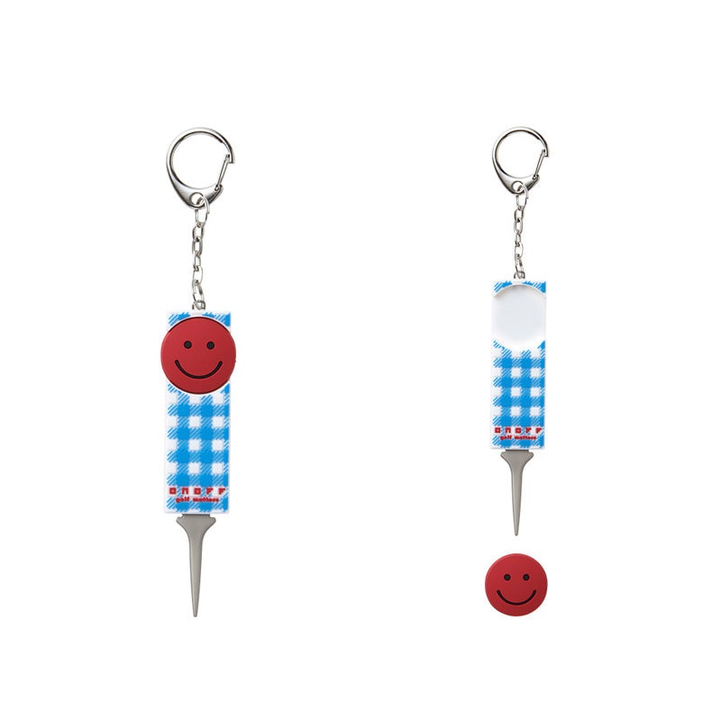 ONOFF OQ0421 Smiley Divot Marker (Blue/Red)
