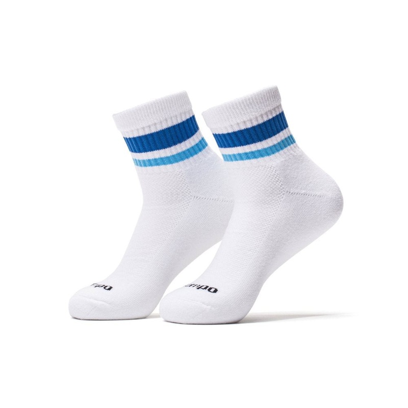 The Blues Socks|White Blue|Small/Medium|Medium/Large