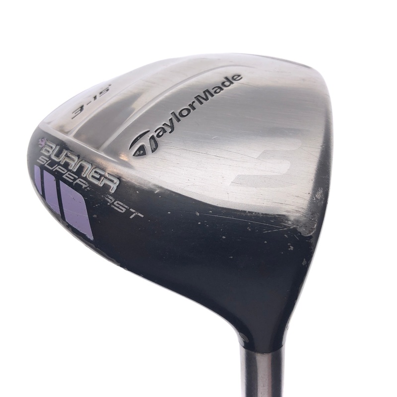 Used TaylorMade Burner Superfast 3 Fairway Wood / 15 Degrees / Ladies Flex