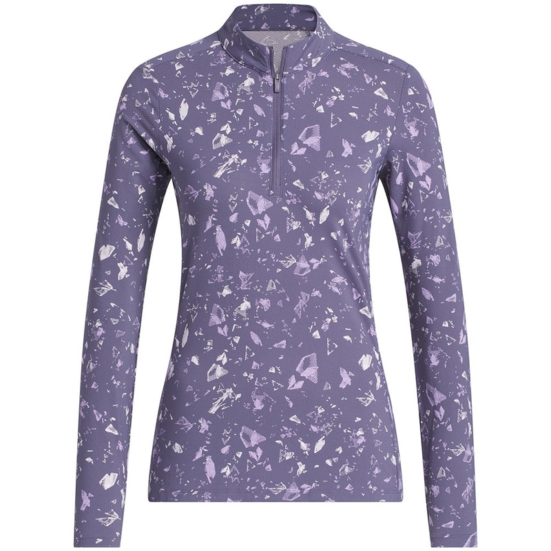Women’s Ultimate365 Print 1/4 Zip Mock Neck Pullover
