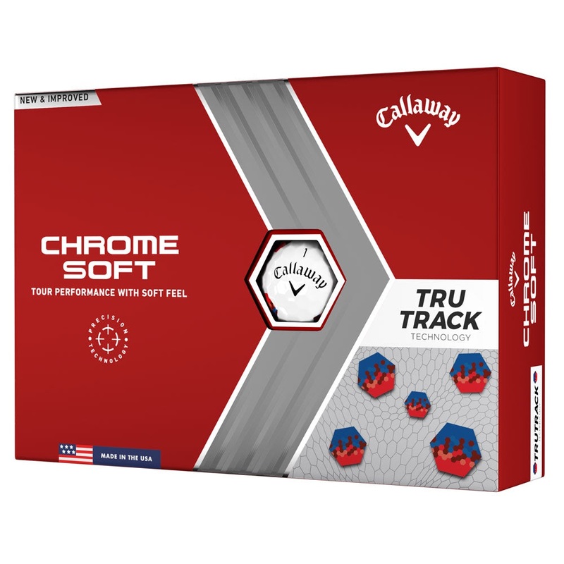 Callaway Chrome Soft Tru Track ’23 Golf Balls – Dozen